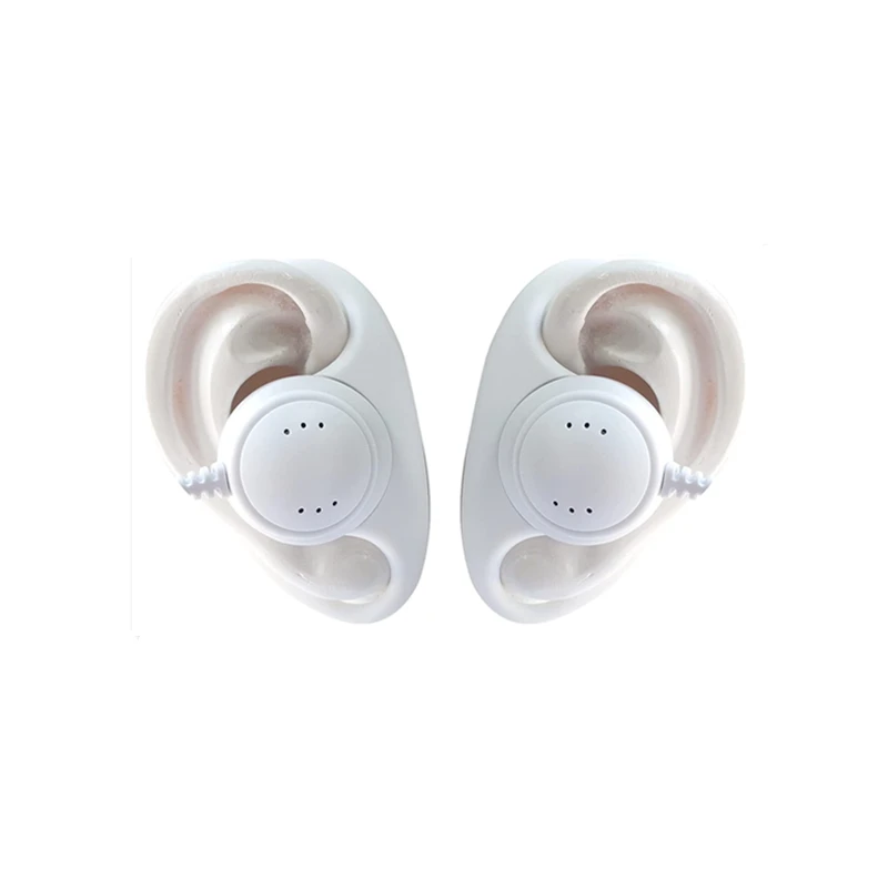 2.5mm D Shape Loop Ring Earwig Earpiece CLP1010 CLP1040 CLP1060 Walkie Talkie White Headset for Motorola Radio clp 1010 1040 106