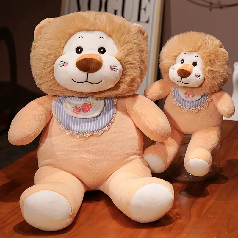 

Плюшевая игрушка Kawaii Smile, плюшевая игрушка, мультяшный солнечный свет, Король Лев, подушка с длинными ногами, мягкая подушка с животными для девочек, подарки