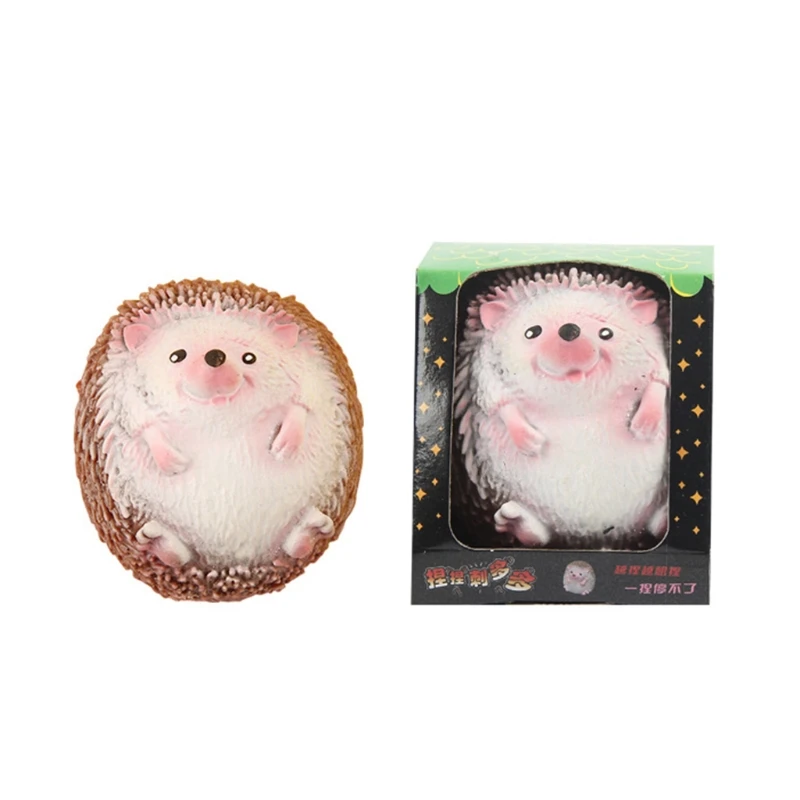 

Table Play Toy Pinch Realistic Hedgehog Relieve Stress Supplies Portable Cartoon Animal Table Game Creative Baby Gift