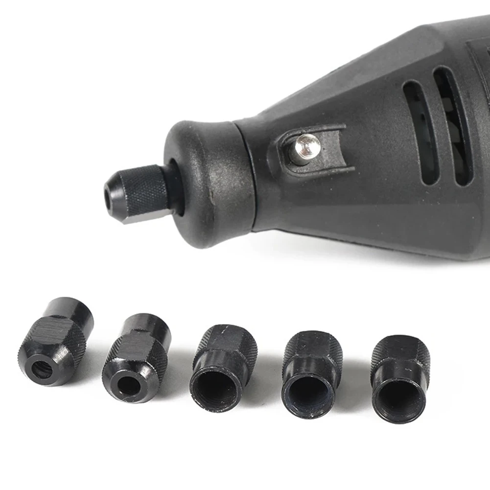 

5pcs M8X0.75mm Mini Drill Chuck Zinc Alloy Chuck Nuts Dremel Accessories For Rotary Tools Power Tool Accessories