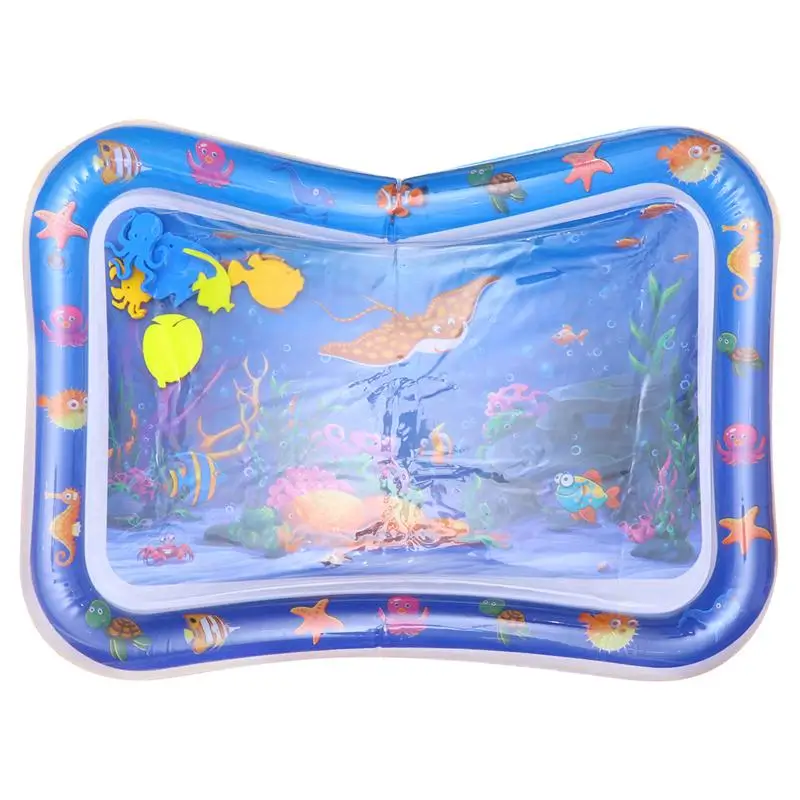 

Small Goldfish Design Baby Pad Toys Inflatable Crawling Cushion Water Play Mat Leakproof Colorful Play Mat Baby Toys for Infants