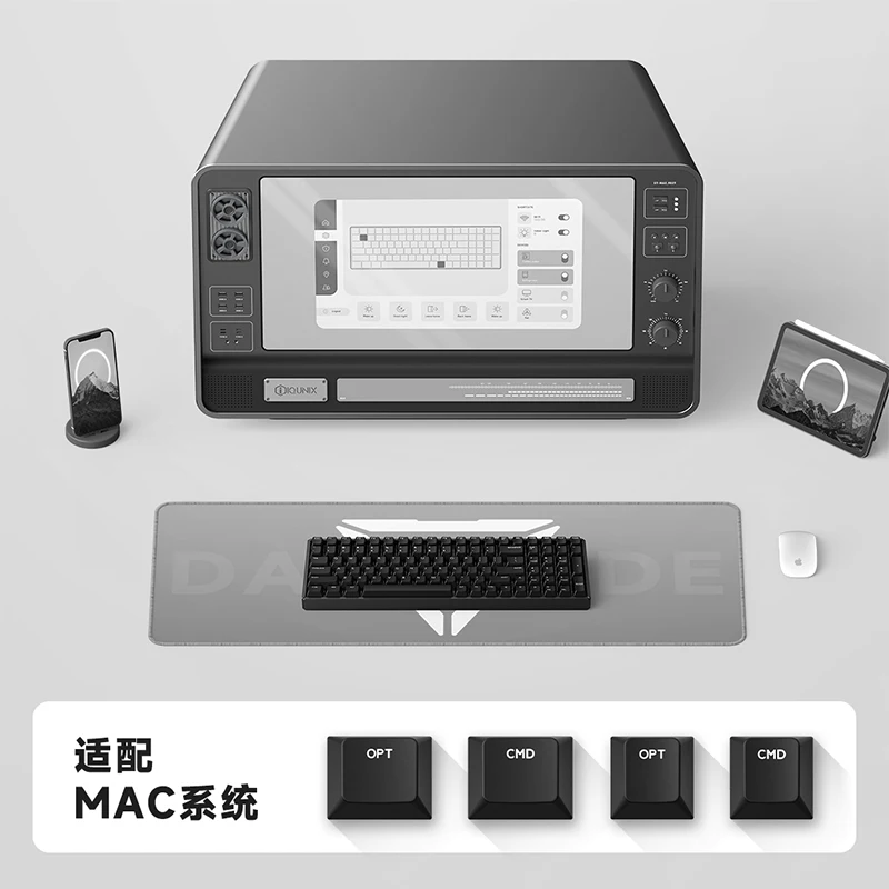 Беспроводная механическая клавиатура IQUNIX F97 Black Warrior Офисная Bluetooth на заказ