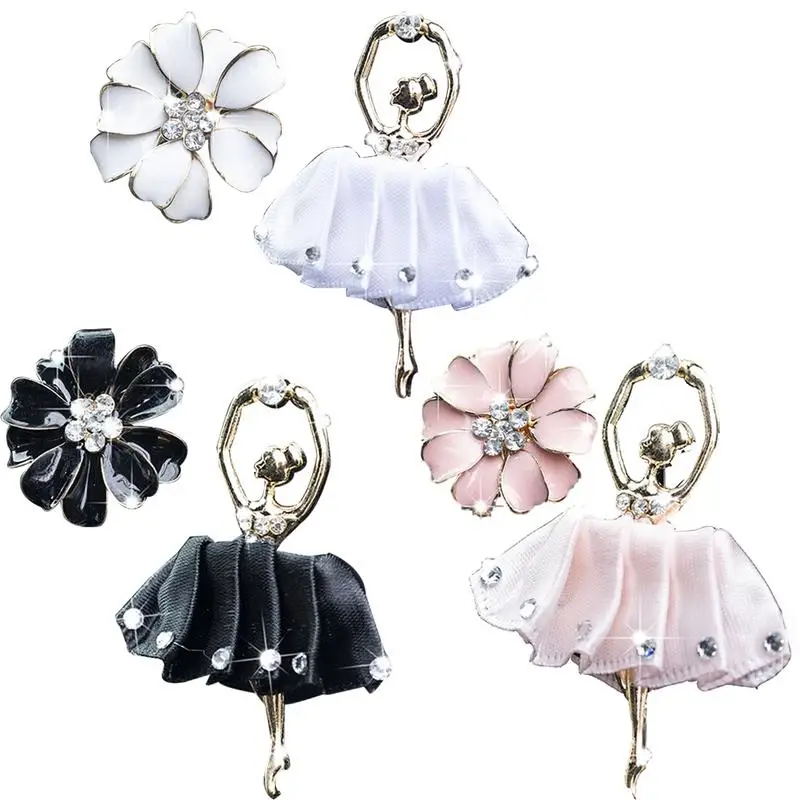 

Car Fresheners Vent Clips Flower Dancing Girl Car Air Outlet Car Vent Clip Air Vent Decoration Automotive Deodorizers