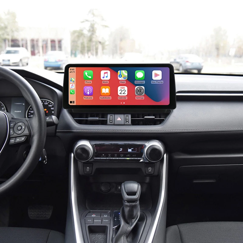 NaviFly для Toyota RAV 4 2020 2021 Android 11 автомобильный Радио мультимедийный плеер Carplay QLED 12 3