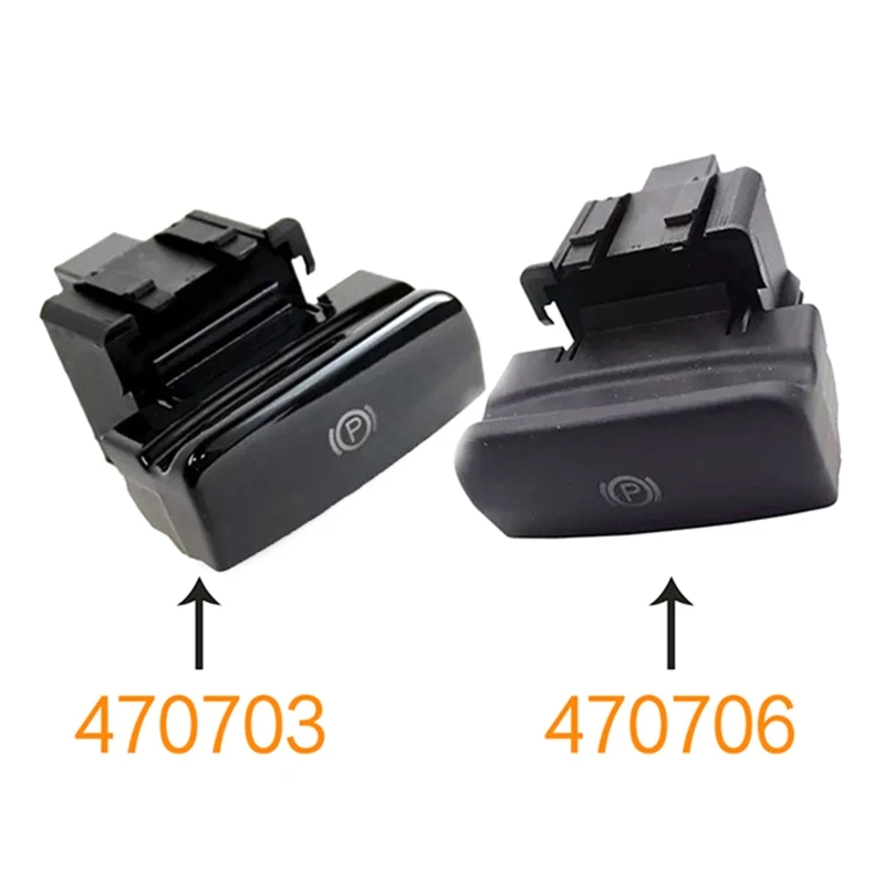 

Handbrake Button Switch Accessories Auto Car Parking Brake Switch 470706/470703