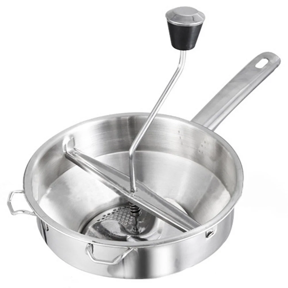 

Potato Masher Ricer Stainless Steel Potatoes Mashedfruit Presstool Mill Presser Squeezer Hand Garlic Vegetables Manual Juicer