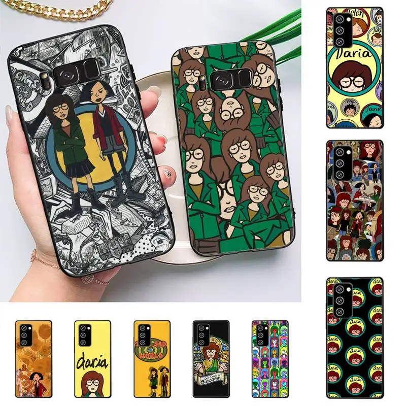 

Anime D-Daria Phone Case for Samsung Note 5 7 8 9 10 20 pro plus lite ultra A21 12 72