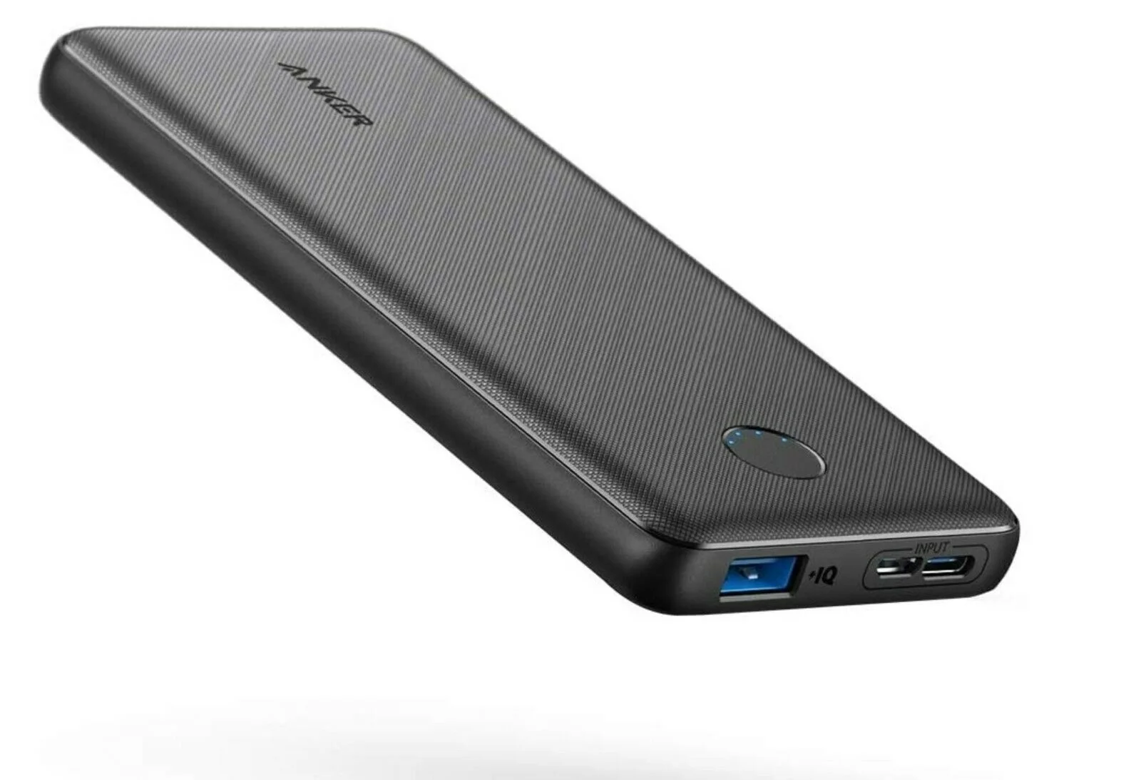 

Anker Power Bank, PowerCore Slim 10000mAh High-Speed PowerIQ USB-C Input Only