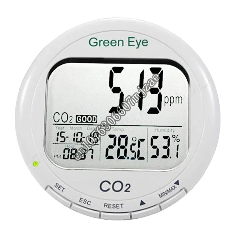 

AZ7798 Indoor Air Quality Desktop Data Logger CO2 Temperature RH Meter Carbon Dioxide Recorder