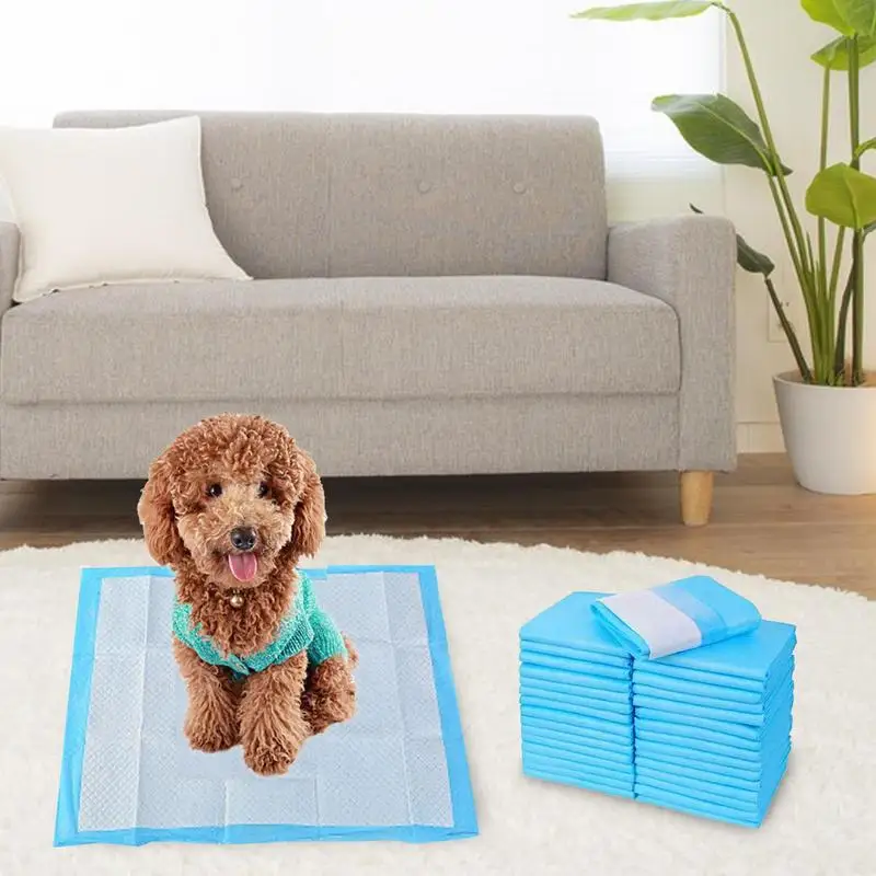 

Super Absorbent Pet Diaper 50/100 Pcs Pee Pads For Dogs Leakproof Pets Diaper Quick-dry Surface Mat Pee Pads For Dogs Cats