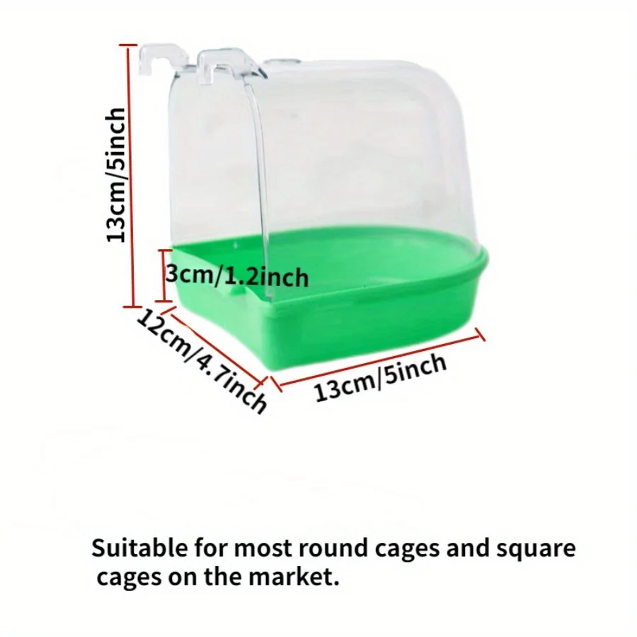 1 шт. ванночка для птиц можно повесить на улице чтобы не разбрызгивать воду ванны