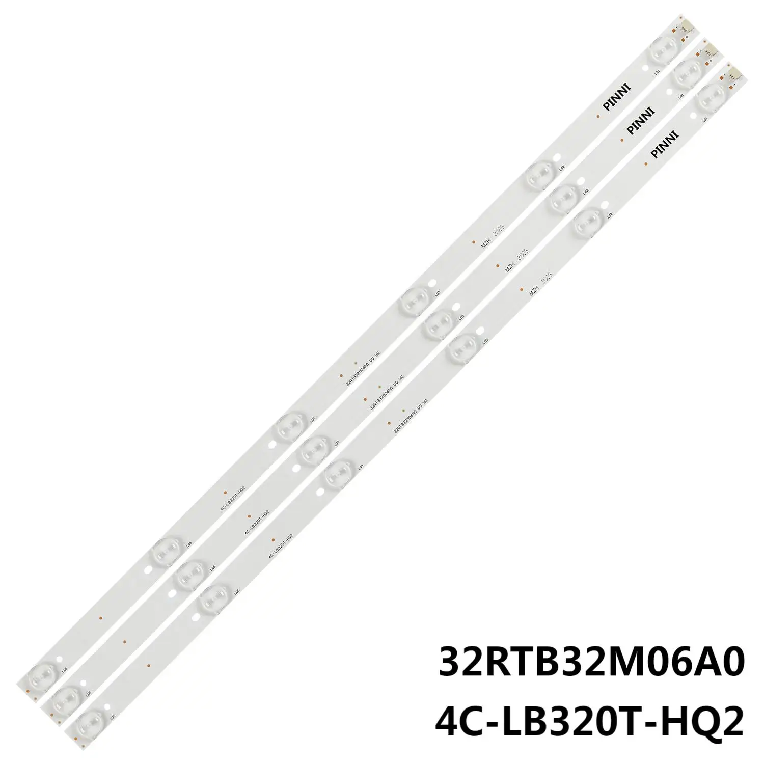 Светодиодная лента для подсветки Sanyo, 6 ламп для телевизора 32 дюйма, LED-32B500 32CE650 4C-LB320T-HQ2 32RTB32M06A светодиодный 32C371