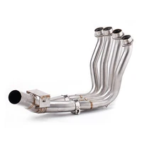 for fzs1000 fz1 fazer 2006 2015 year full exhaust pipe system motorcycle muffler middle front header tube