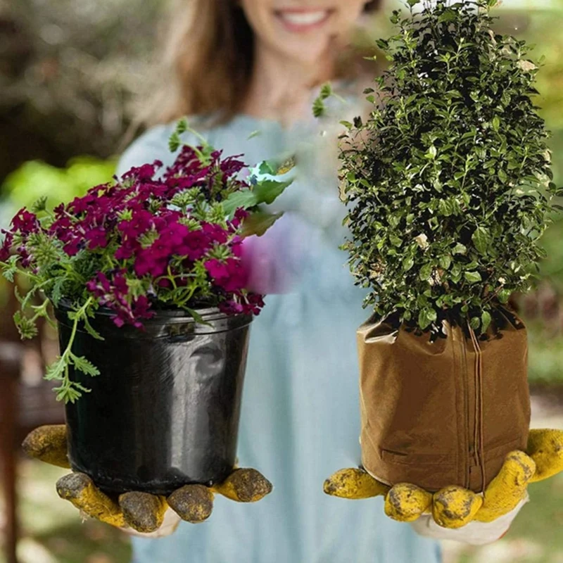 Зимняя Герметичная сумка для растений в горшке теплая сосков цветочный горшок