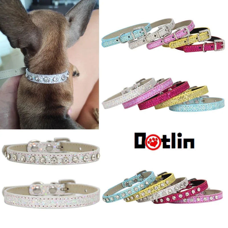 Суперблестящий бриллиантовый ошейник Стразы для кошек щенков детский собак и