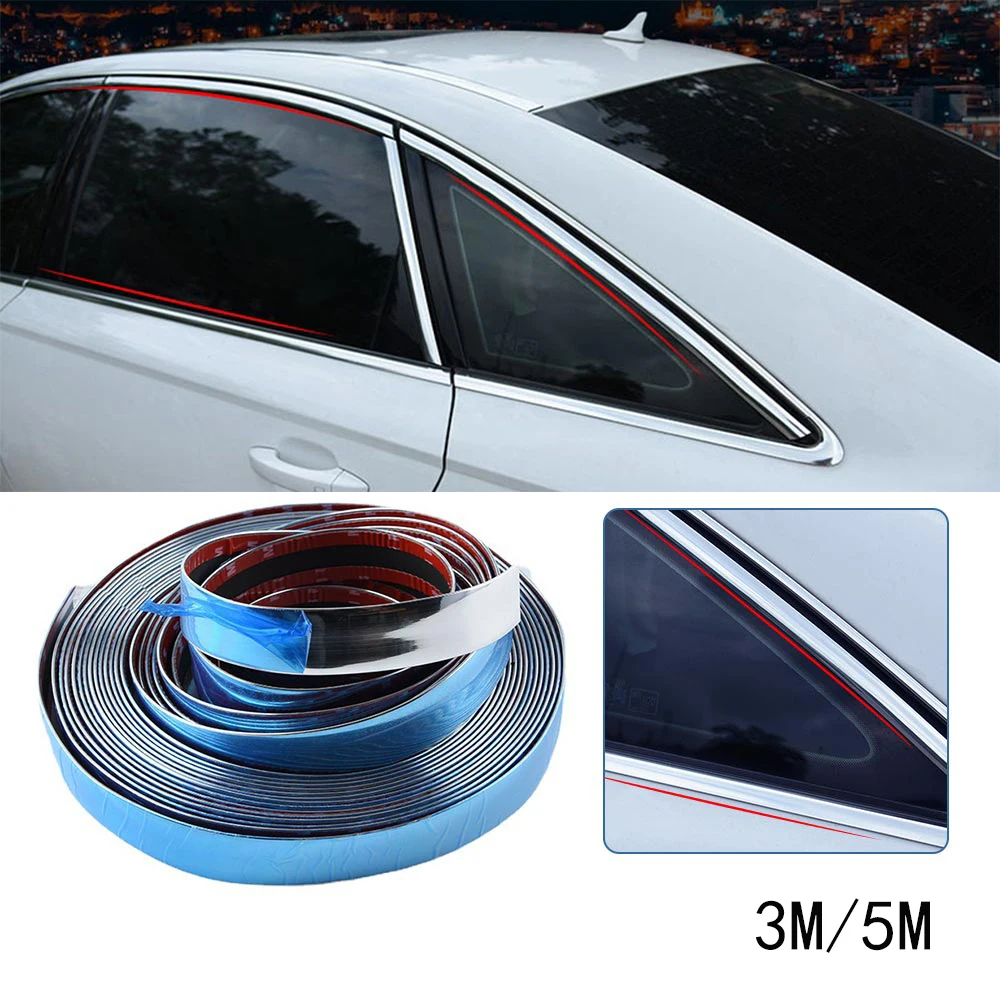 

Universal Car Moulding Decoration Flexible Strips 3/5M Interior Auto Mouldings Car Cover Trim Dashboard Door Car-styling