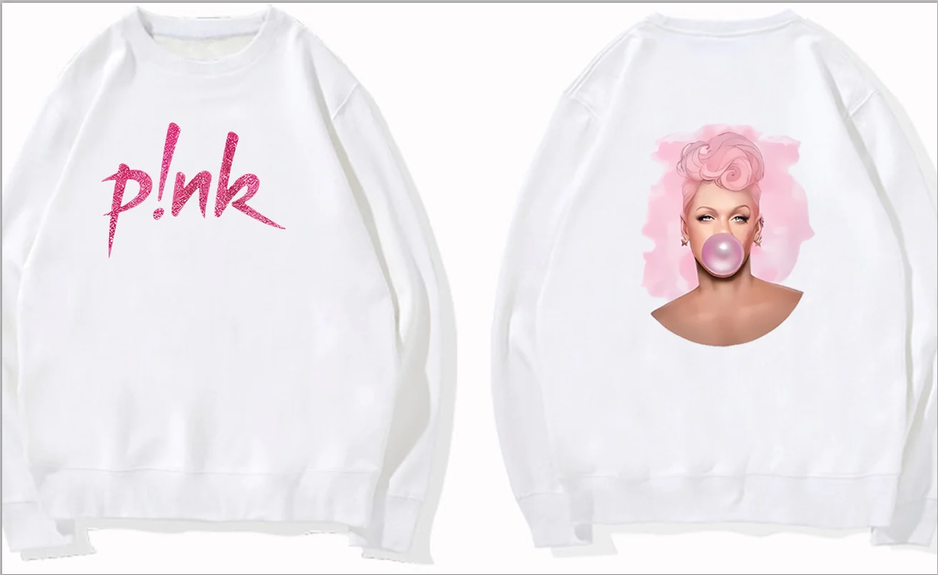 MODAL Pink Carnival Music Tour P!nk Summer Мужская женская унисекс двусторонняя толстовка с принтом