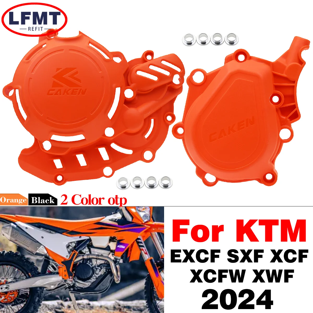 Защитная крышка сцепления зажигания двигателя для Husqvarna FC FE FS GAS EC EX MC KTM EXCF SXF XCF XCFW