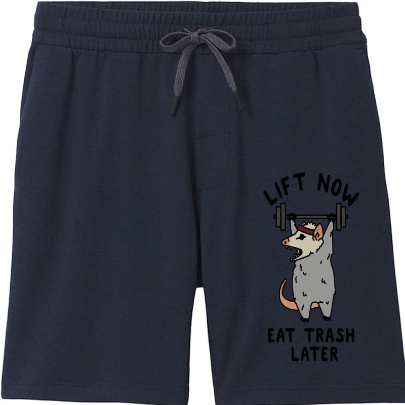 

Lift Now Eat Trash Later Opossum Mens Shorts