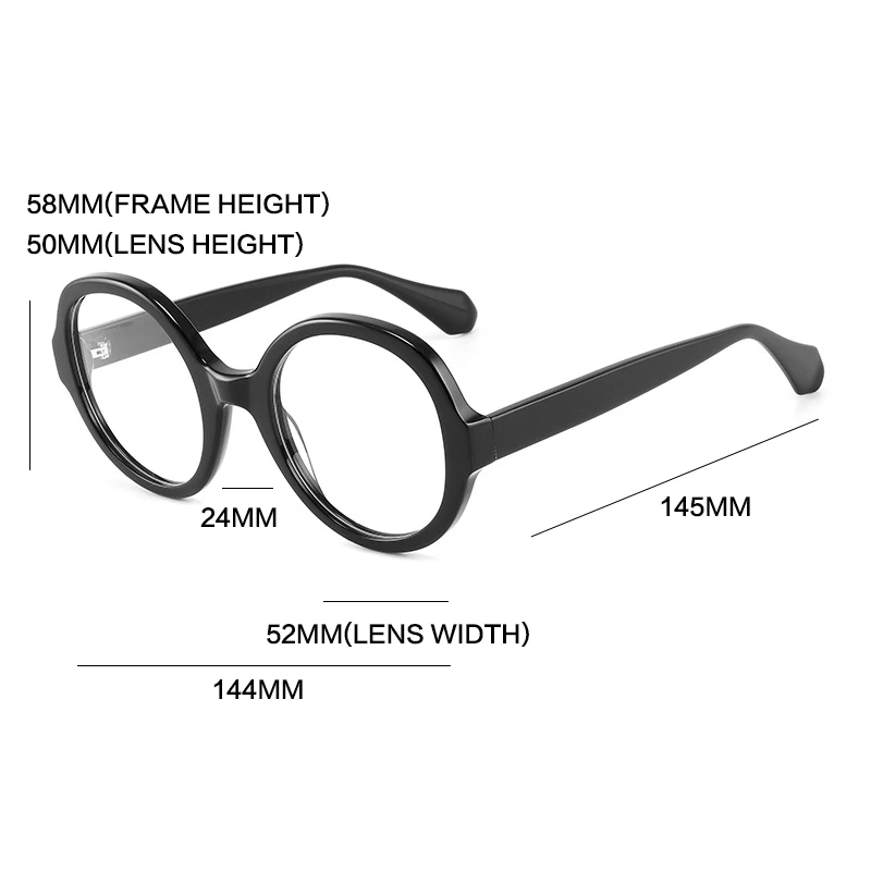 Винтажная ацетатная оправа для очков женские очки ручной работы коррекции