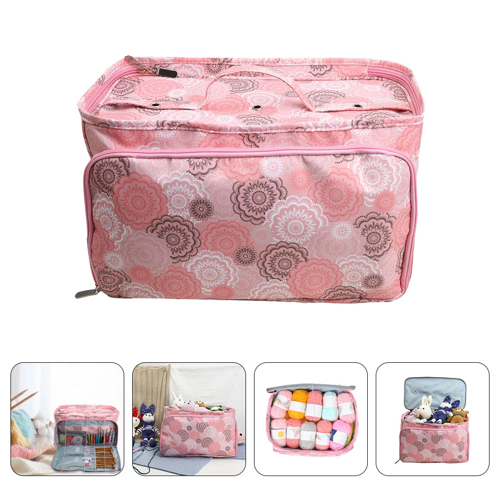 

Crochet Yarn Storage Knitting Tools Knitting Organizer Yarn Bag Yarn Storage Organizer Oxford Cloth Crochet Hook Bag Travel