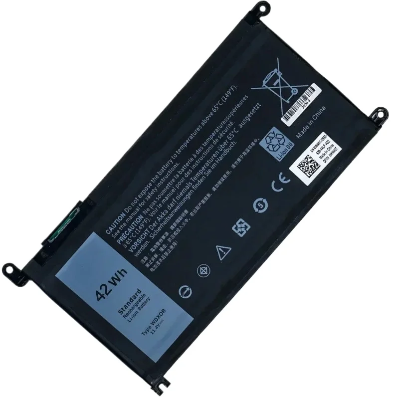 Фото Аккумулятор WDXOR для Dell Inspiron 13 5000 5368 5378 7368 7378, 14 7000 7560 7460 5468, 15 7560 5538 5567 5568 P61F T2JX4 3CRH3 №3