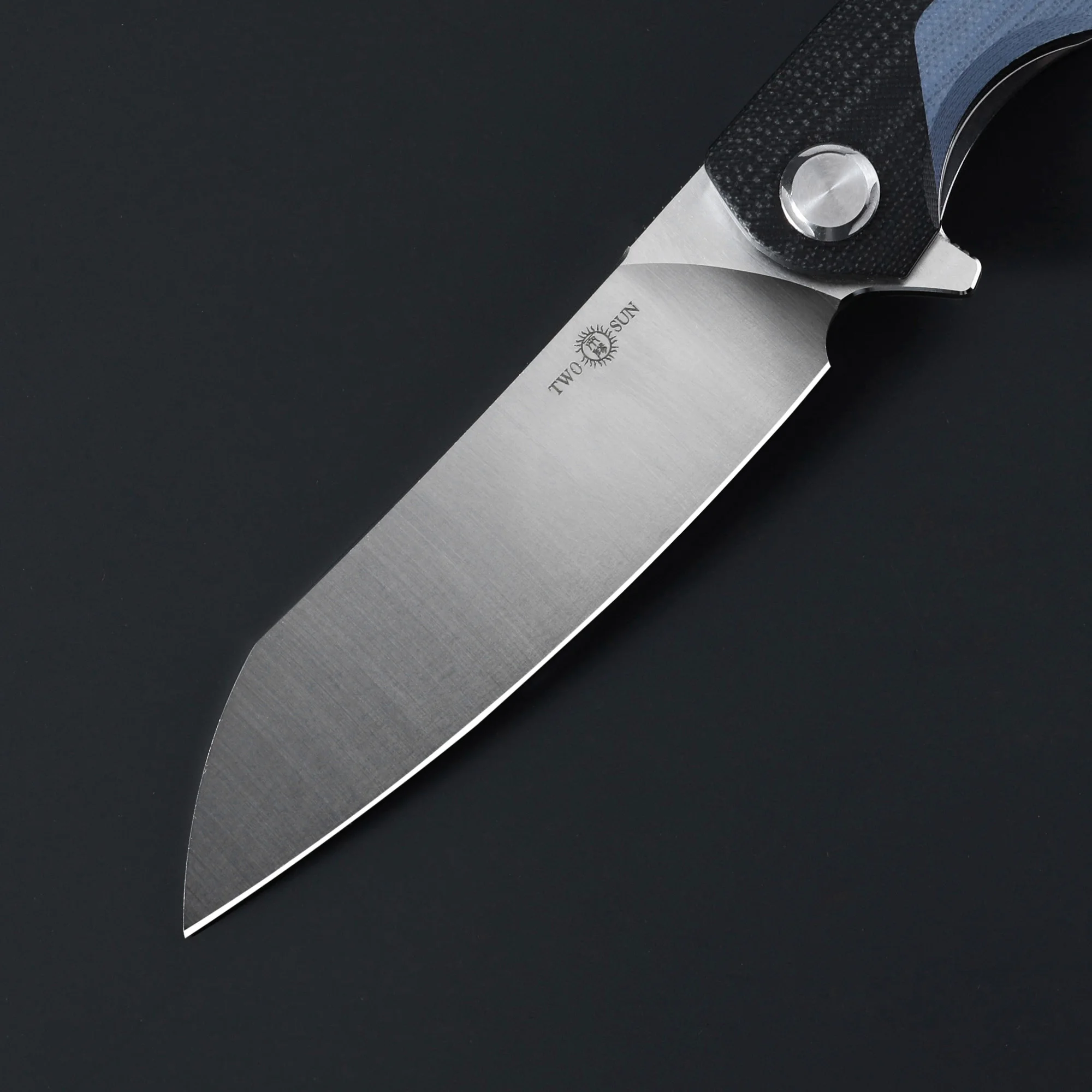 Фото Складной карманный нож TWOSUN TS501 из стали D2 с рукоятью G10 для мужчин: самооборона, охота, выживание, резка, EDC-инструменты №5