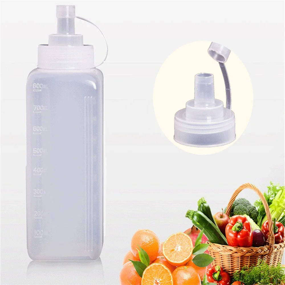 

800ml Condiment Squeeze Bottles ,For Dispenser Ketchup Mustard Mayo Hot Sauces Olive Oil Bottles Gadget Kitchen Accessories