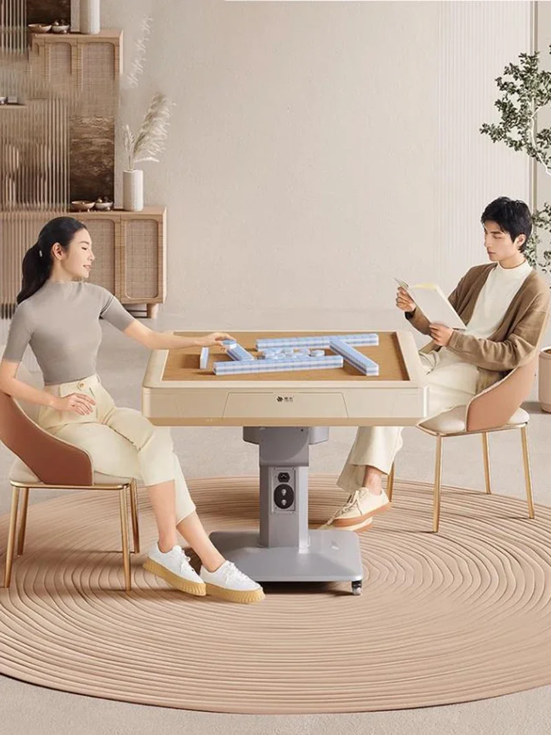 Электрический складной обеденный стол роскошная мощность мозга автоматический