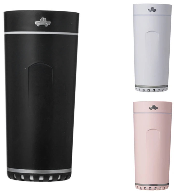 

Portable Mini Humidifier, 300Ml LED Night Light Mini Mist Humidifier, USB Personal Desk Humidifier For Bedroom