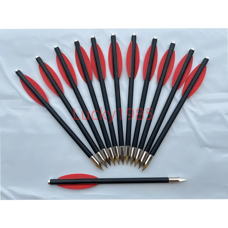 

12 шт., болты для стрельбы из лука диаметром 16,5 см или мм