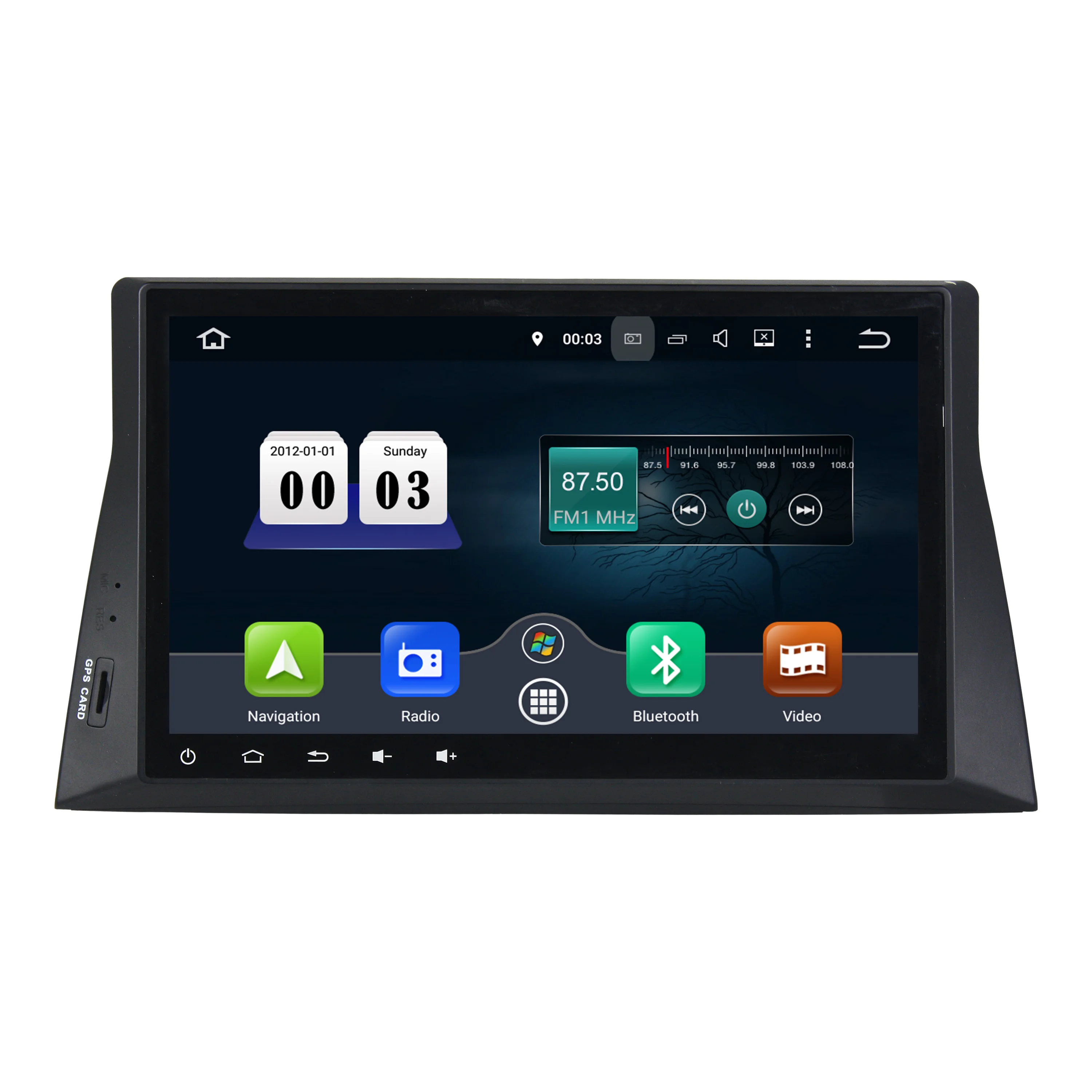 

10.1" Android 11 MT8667 Car Multimedia Player 8 Core 8+128G For Honda Accord 8 2008-2013 Low Level Touch Audio Carplay DSP BT