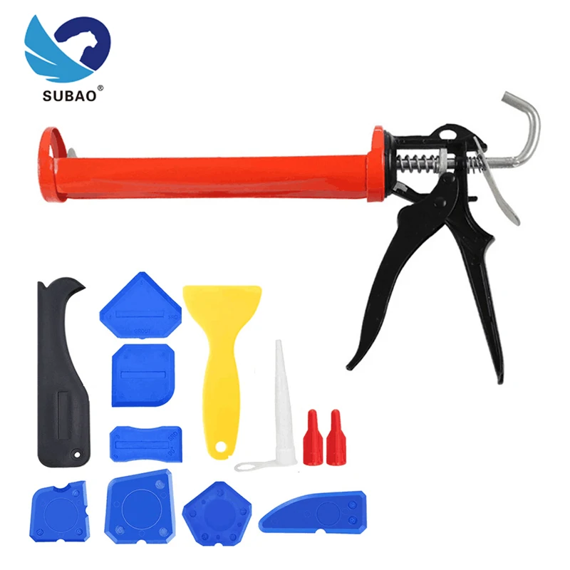 

Красивый инструмент для шитья, 310 мл, герметик, пистолет с давлением, скребок для удаления клея из стекла, инструмент для наполнения клеевого...