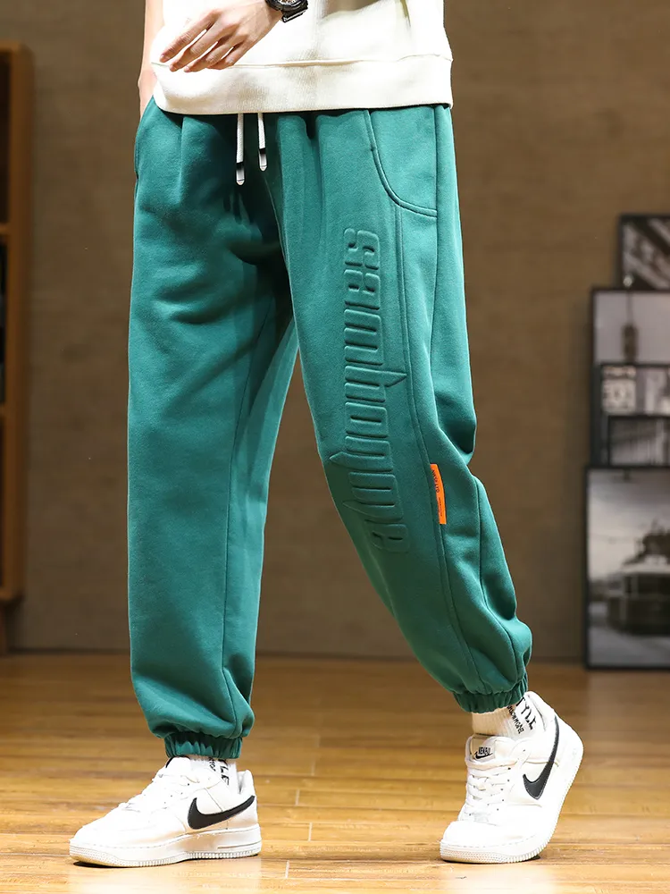 

Брюки LN мужские спортивные, мешковатые джоггеры, модная уличная одежда в стиле хип-хоп, шаровары, повседневные хлопковые свободные штаны 8XL