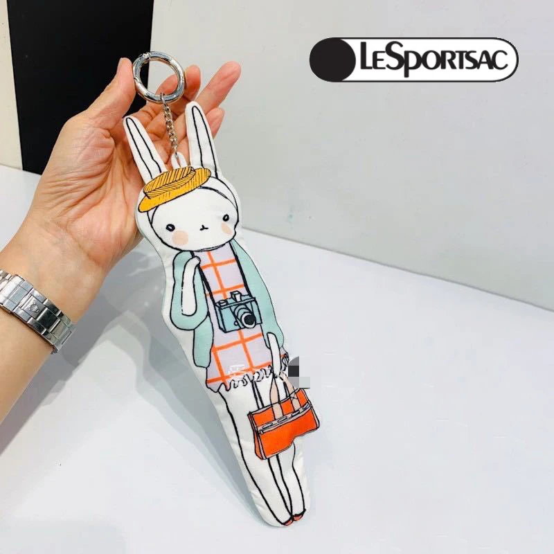 

Оригинальная милая сумка LeSportsac Kawaii мультфильм новая сумка для ручек Кошелек для монет брелок сумка Подвеска рюкзак