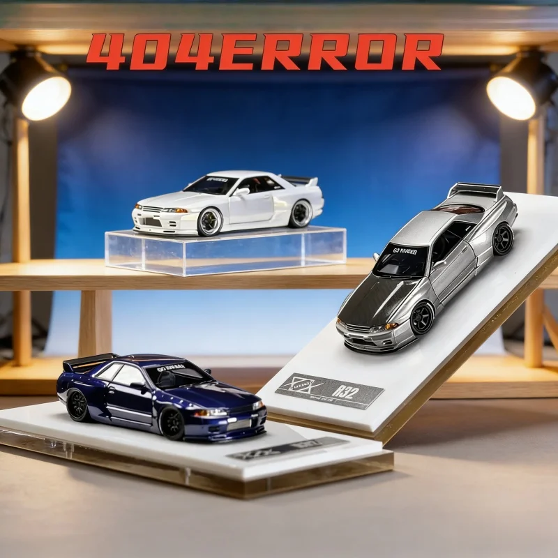Фото Миниатюрная модель автомобиля Rocket Rabbit Modified R32 из смолы, масштаб 1:64, коллекционный предмет декора, в наличии. №1