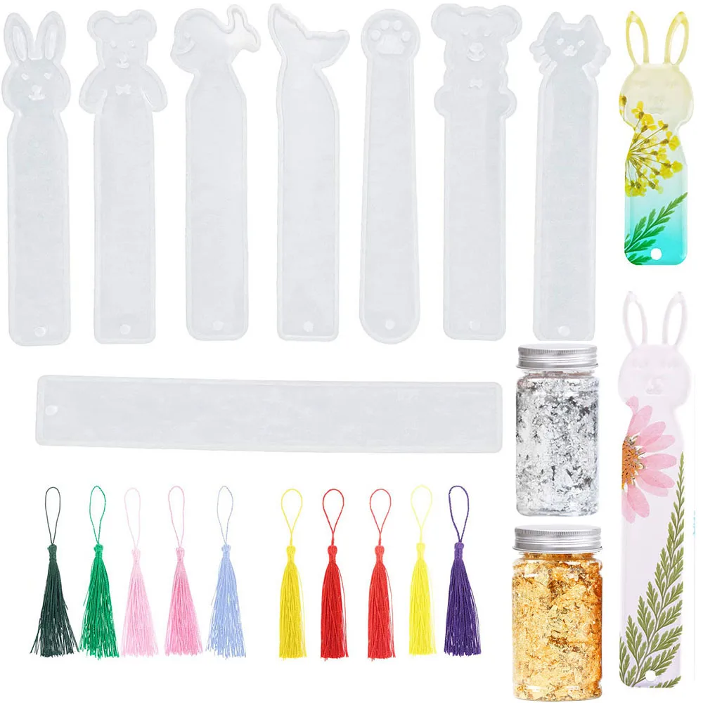 

1 шт., силиконовая Закладка в виде дельфина, кошки