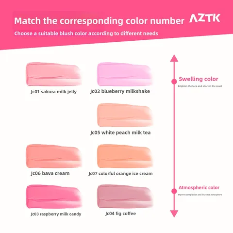 AZTK Liquid Blush Highlighter Contour Stick
