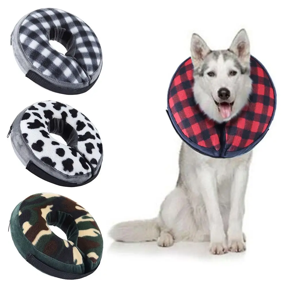 

Мягкая антилижущая надувная накидка на шею для собак и кошек