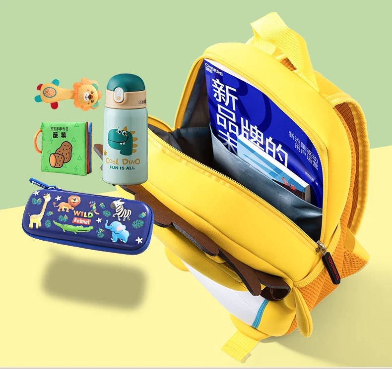 Cute Children Large Backpacks Girls Boys Cartoon Animal Unicorn School Bags In Kindergarten Kawaii Elephant Backpack Mochila New