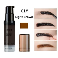 6ml women eyebrow dye gel draw natural and 3d eyebrow shape rapidly dry good extension and perfect coverage for tattoo embroider