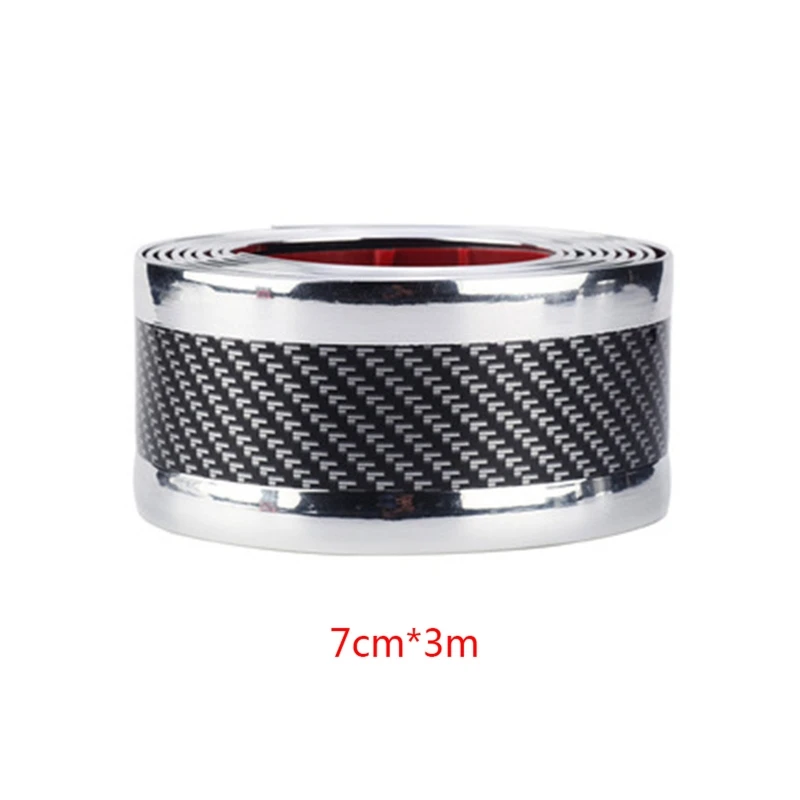 

SUV Door Edge Protector Universal Car Door Sill Sticker Anti Scratch Carbon Fiber Film Style Auto Accessories