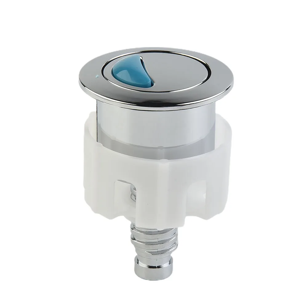 

Dual Flush Toilet Tank Button Toilet Push Button Dual Flush Water Saving Chrome For Ideal Cistern Tank Bathroom Accessories