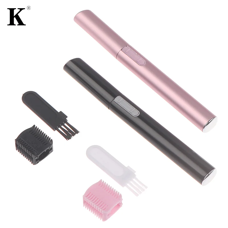 

2 Colors Practical Electric Face Eyebrow Scissors Hair Trimmer Mini Portable Women Body Shaver Remover Blade Razor Epilator