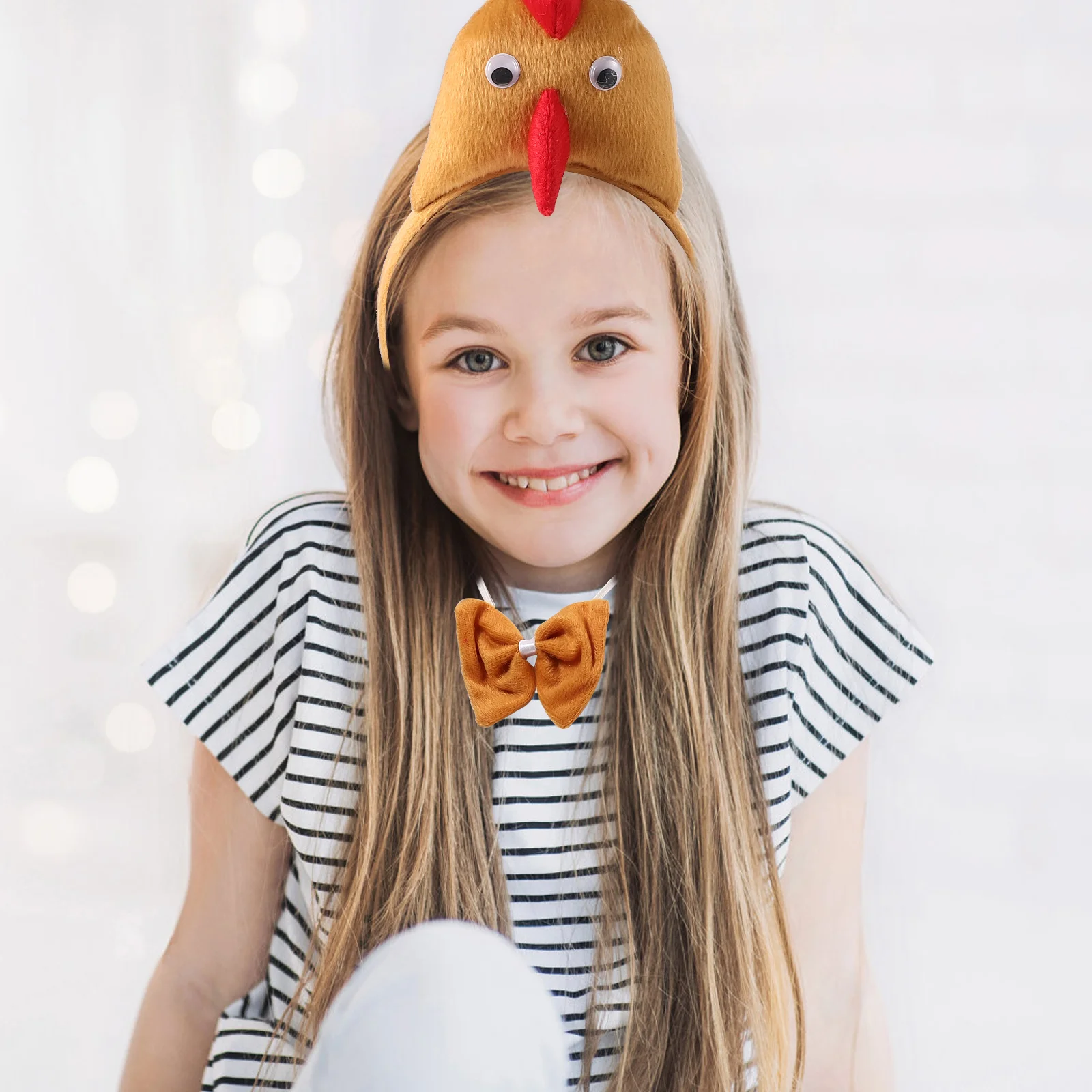 Трехмерный комплект из трех предметов с курицей повязка на голову пасхальные