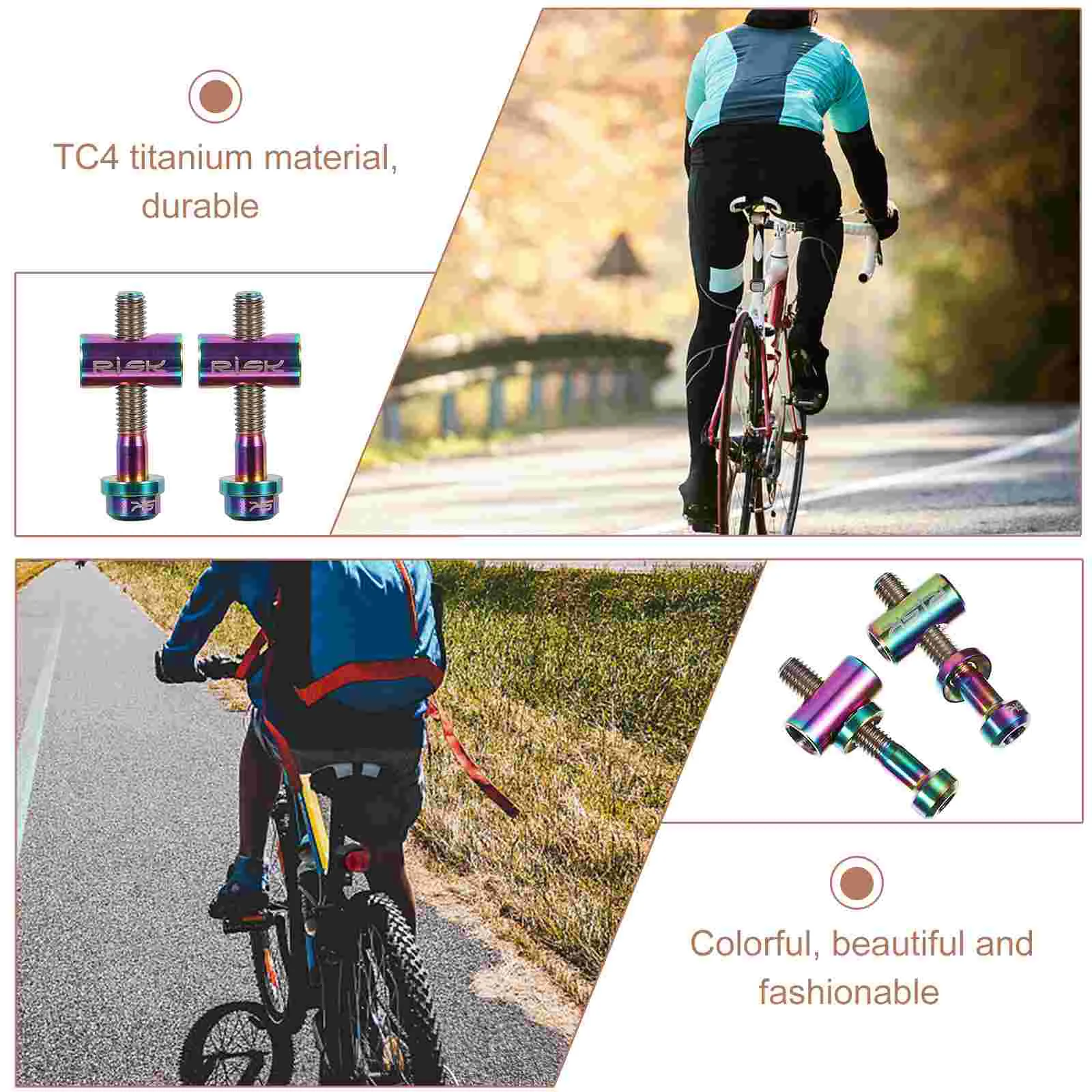 2 шт. винт подседельного штыря велосипедный фиксированный болт металлические