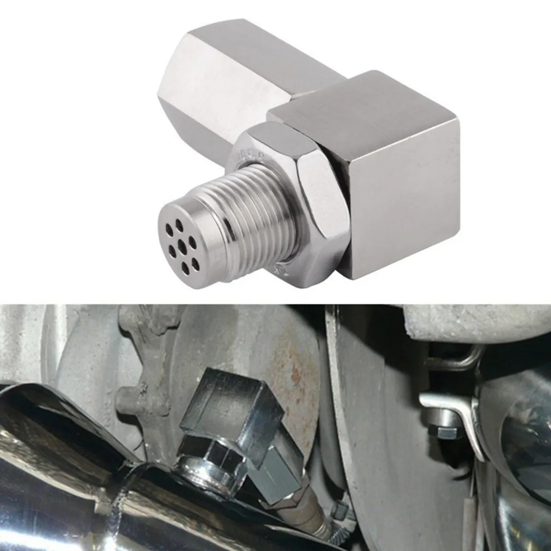 

Mayitr 1pc Universal Auto Oxygen Sensor Spacer Adapter Built In Mini Catalytic Converter Car Replacement Accessories