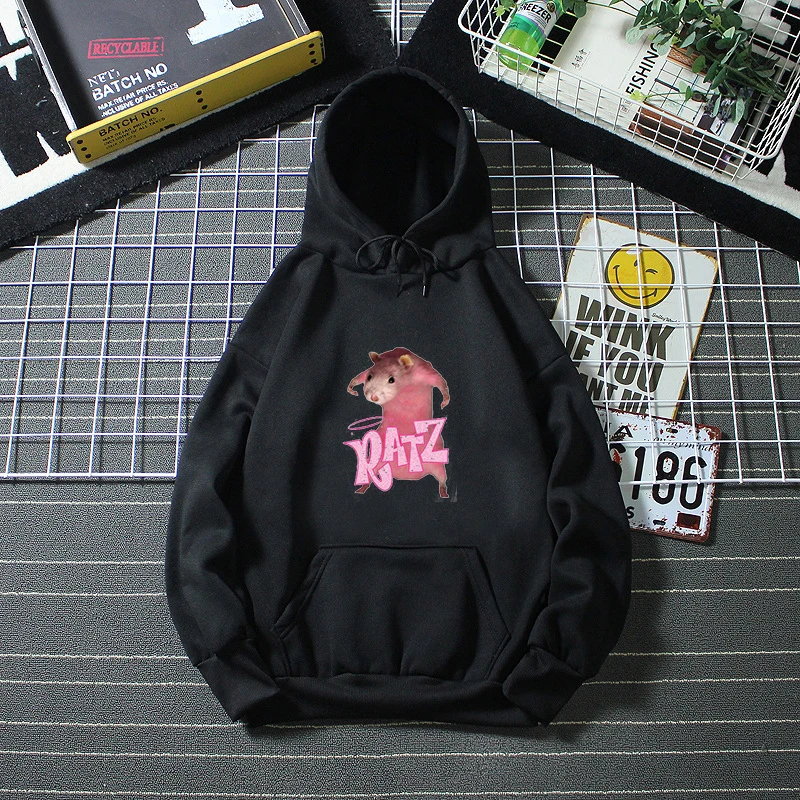 

Y2k Clothes Retro Hoodie 2022 Fall Winter Print Personality Bright Long Sleeve Aesthetic Harajuku Streetwear Loose