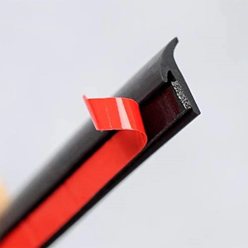 Универсальная автомобильная резиновая уплотнительная лента 2 м маленькая