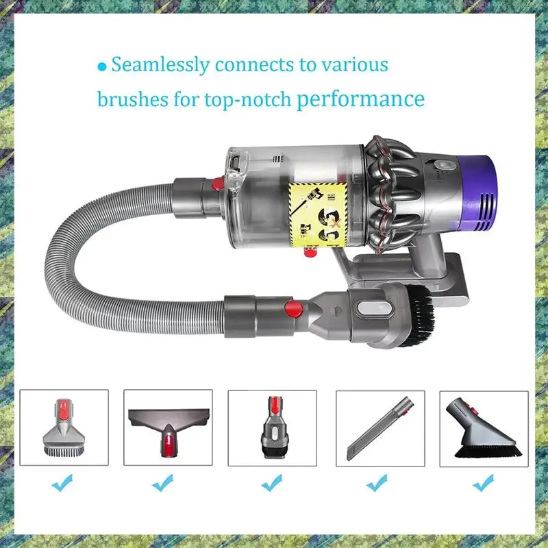 Фото Гибкий удлинительный шланг Nana для Dyson V7 V8 V10 V11 V15, аксессуар для беспроводного пылесоса (37 до 70 дюймов) №3
